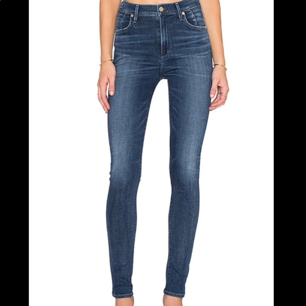 CITIZENS OF HUMANITY Carlie High Rise Skinny - Long Length, Super Stretchy!